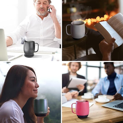 Temperature Controlled, Self Heating Coffee Mug